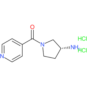 (R)-(3-Aminopyrrolidin-1-yl)(pyridin-4-yl)methanone dihydrochloride