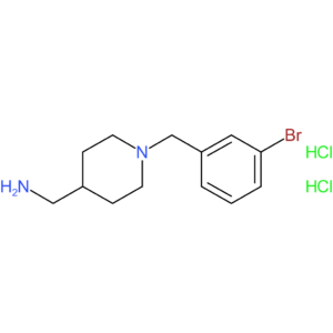 [1-(3-Bromobenzyl)piperidin-4-yl]methanamine dihydrochloride