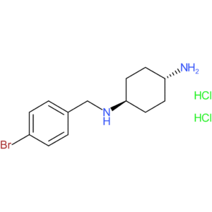 (1R*,4R*)-N1-(4-Bromobenzyl)cyclohexane-1,4-diamine dihydrochloride