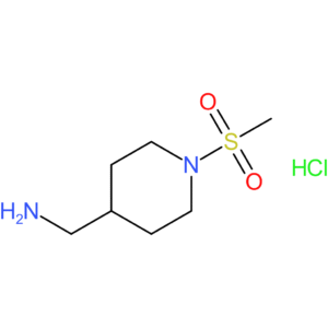 [1-(Methylsulfonyl)piperidin-4-yl]methanamine hydrochloride