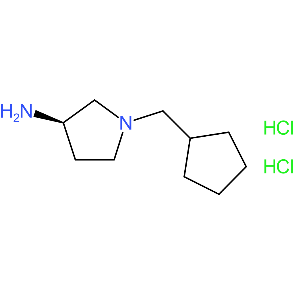 (R)-1-(Cyclopentylmethyl)pyrrolidin-3-amine dihydrochloride