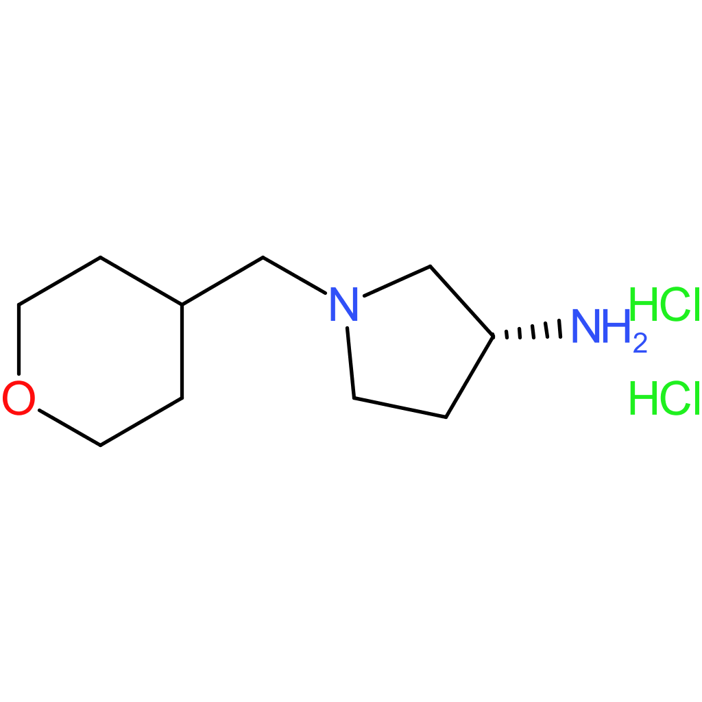 (R)-1-[(Tetrahydro-2H-pyran-4-yl)methyl]pyrrolidin-3-amine dihydrochloride