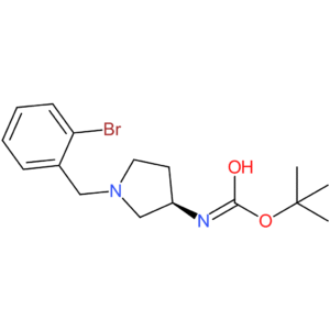 (R)-tert-Butyl 1-(2-bromobenzyl)pyrrolidin-3-ylcarbamate