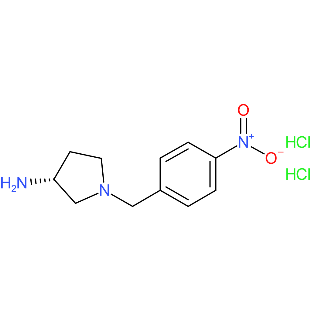 (R)-1-(4-Nitrobenzyl)pyrrolidin-3-amine dihydrochloride
