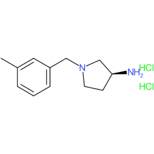 (S)-1-(3-Methylbenzyl)pyrrolidin-3-amine dihydrochloride