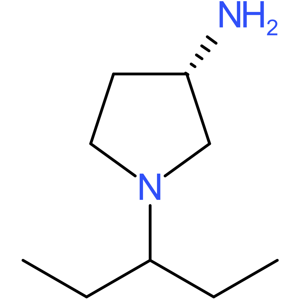 (S)-1-(Pentan-3-yl)pyrrolidin-3-amine