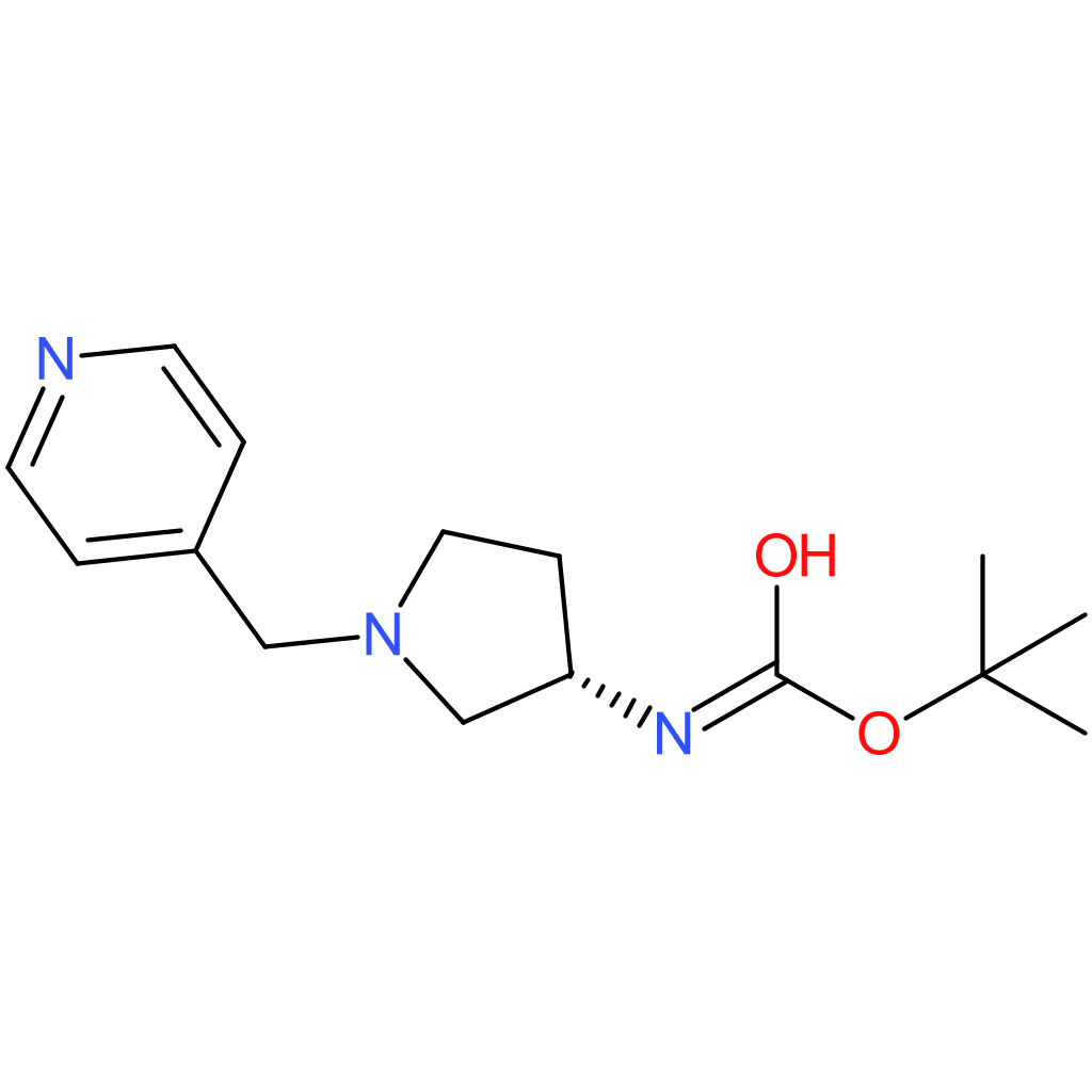 (S)-tert-Butyl 1-(pyridin-4-ylmethyl)pyrrolidin-3-ylcarbamate