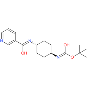 tert-Butyl (1R*,4R*)-4-(nicotinamido)cyclohexylcarbamate