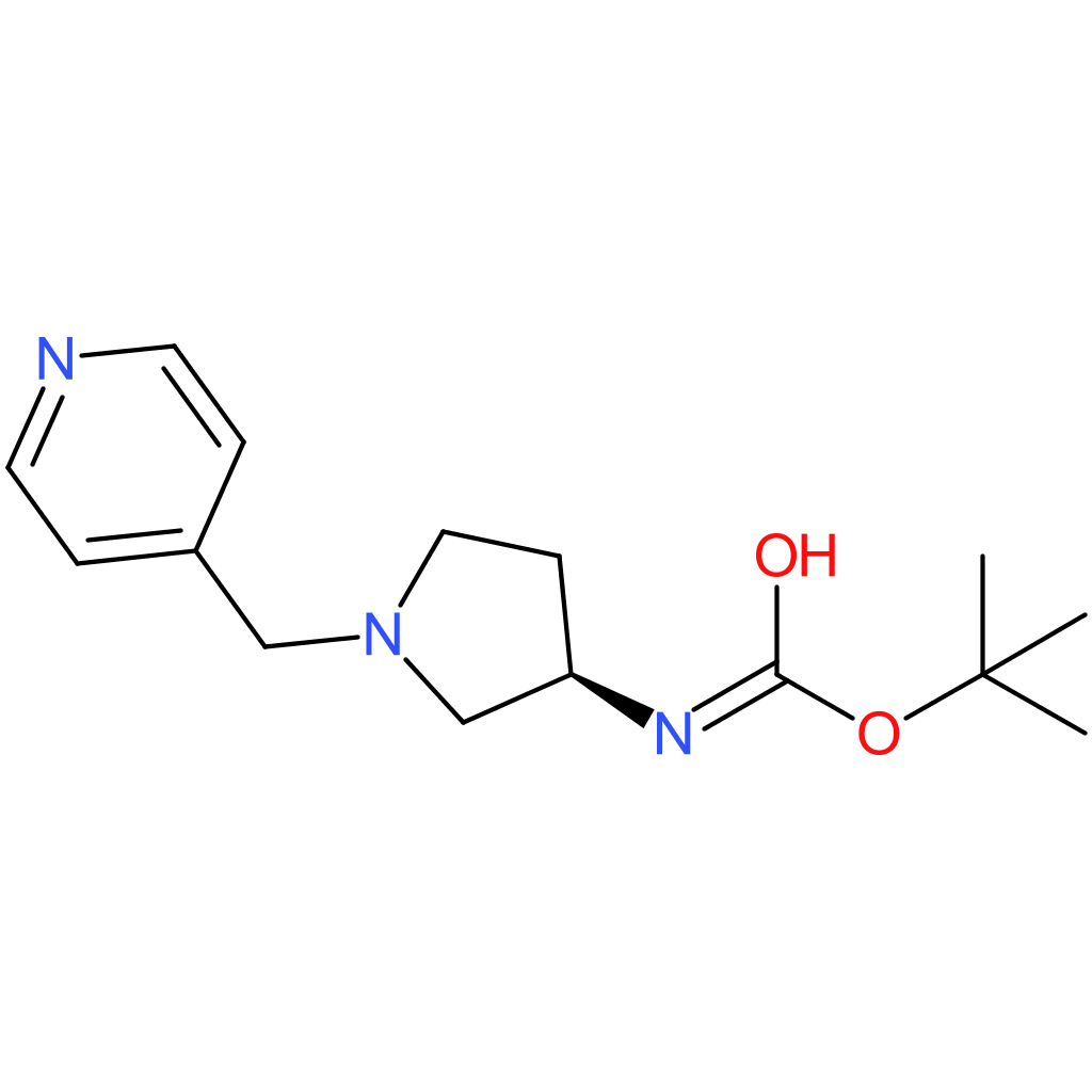 (R)-tert-Butyl 1-(pyridin-4-ylmethyl)pyrrolidin-3-ylcarbamate