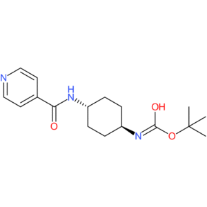 tert-Butyl (1R*,4R*)-4-(isonicotinamido)cyclohexylcarbamate