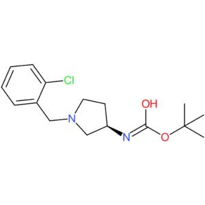 (R)-tert-Butyl 1-(2-chlorobenzyl)pyrrolidin-3-ylcarbamate