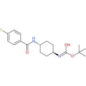 tert-Butyl (1R*,4R*)-4-(4-fluorobenzamido)cyclohexylcarbamate