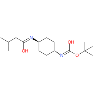 tert-Butyl (1R*,4R*)-4-(3-methylbutanamido)cyclohexylcarbamate