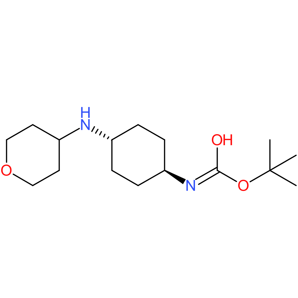 tert-Butyl (1R*,4R*)-4-(tetrahydro-2H-pyran-4-ylamino)cyclohexylcarbamate