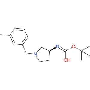 (S)-tert-Butyl 1-(3-methylbenzyl)pyrrolidin-3-ylcarbamate
