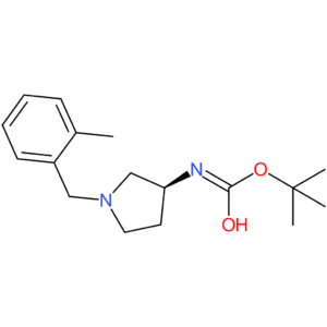 (S)-tert-Butyl 1-(2-methylbenzyl)pyrrolidin-3-ylcarbamate