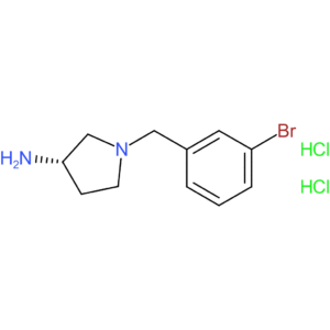 (S)-1-(3-Bromobenzyl)pyrrolidin-3-amine dihydrochloride