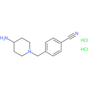 4-[(4-Aminopiperidin-1-yl)methyl]benzonitrile dihydrochloride