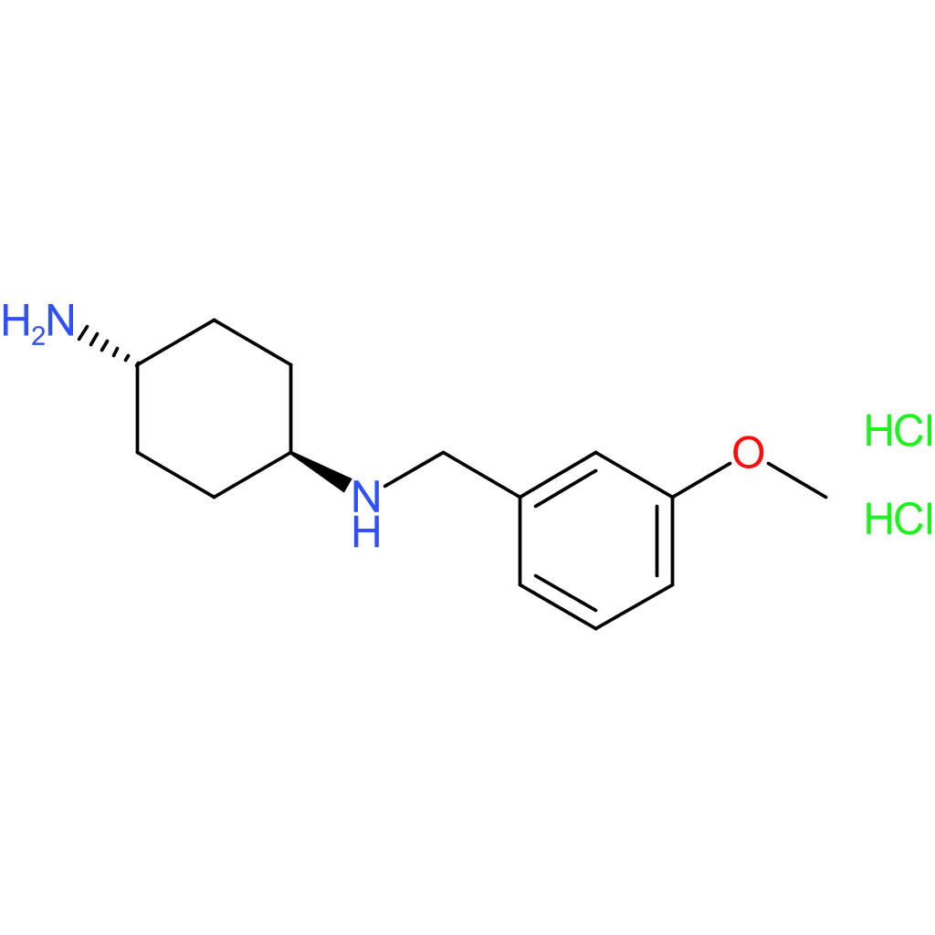 (1R*,4R*)-N1-(3-Methoxybenzyl)cyclohexane-1,4-diamine dihydrochloride