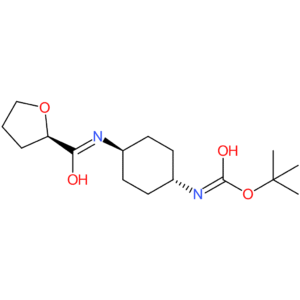tert-Butyl (1R*,4R*)-4-[(R)-tetrahydrofuran-2-carbonylamino]cyclohexylcarbamate