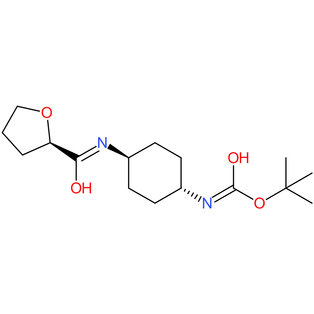 tert-Butyl (1R*,4R*)-4-[(R)-tetrahydrofuran-2-carbonylamino]cyclohexylcarbamate
