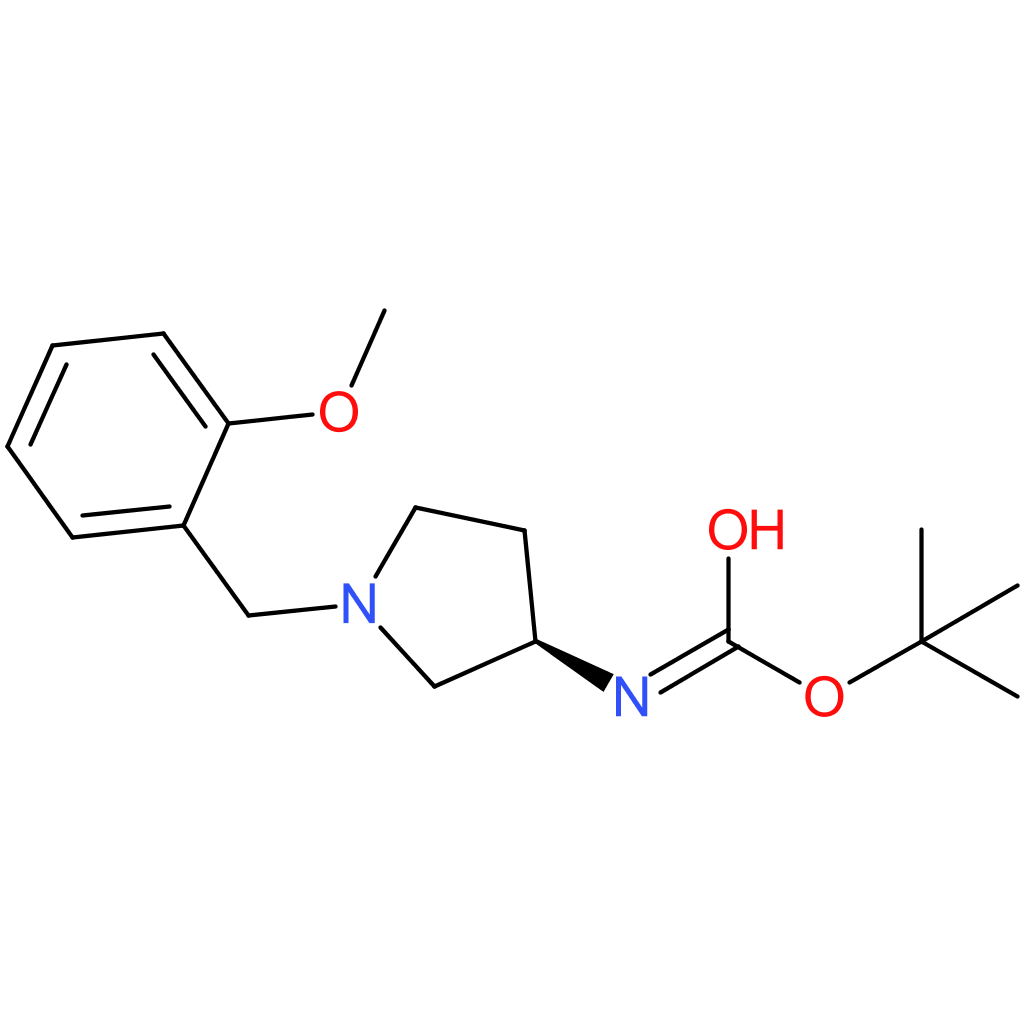 (R)-tert-Butyl 1-(2-methoxybenzyl)pyrrolidin-3-ylcarbamate