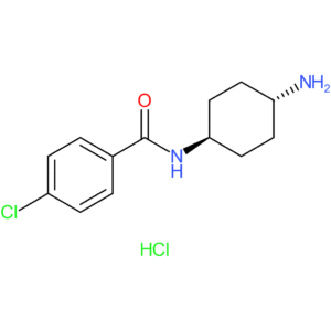 N-[(1R*,4R*)-4-Aminocyclohexyl]-4-chlorobenzamide hydrochloride