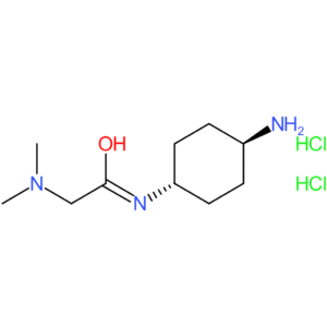 N-[(1R*,4R*)-4-Aminocyclohexyl]-2-(dimethylamino)acetamide dihydrochloride