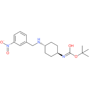 tert-Butyl (1R*,4R*)-4-(3-nitrobenzylamino)cyclohexylcarbamate
