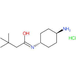 N-[(1R*,4R*)-4-Aminocyclohexyl]-3,3-dimethylbutanamide hydrochloride