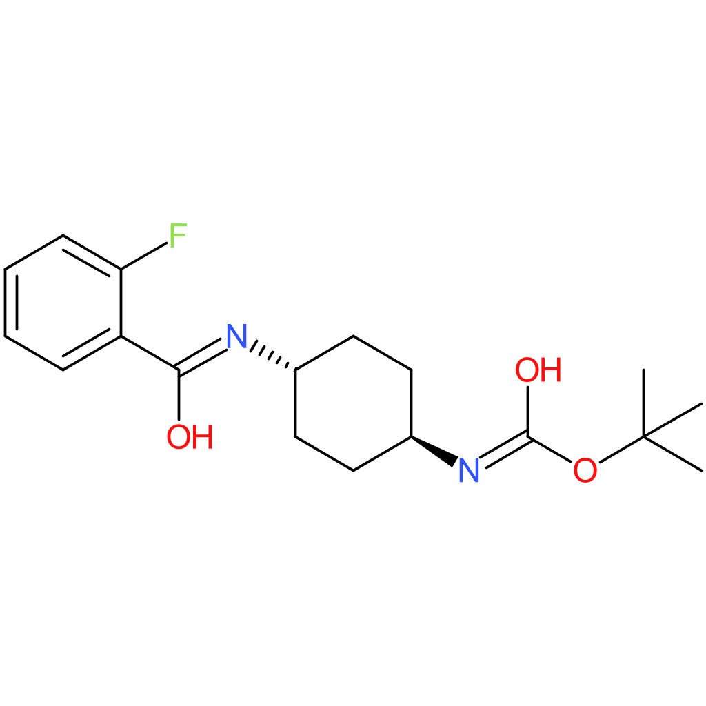 tert-Butyl (1R*,4R*)-4-(2-fluorobenzamido)cyclohexylcarbamate