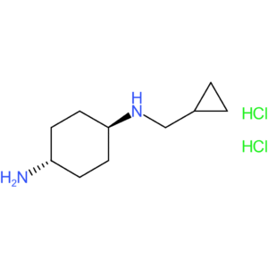 (1R*,4R*)-N1-(Cyclopropylmethyl)cyclohexane-1,4-diamine dihydrochloride