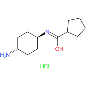N-[(1R*,4R*)-4-Aminocyclohexyl]cyclopentanecarboxamide hydrochloride
