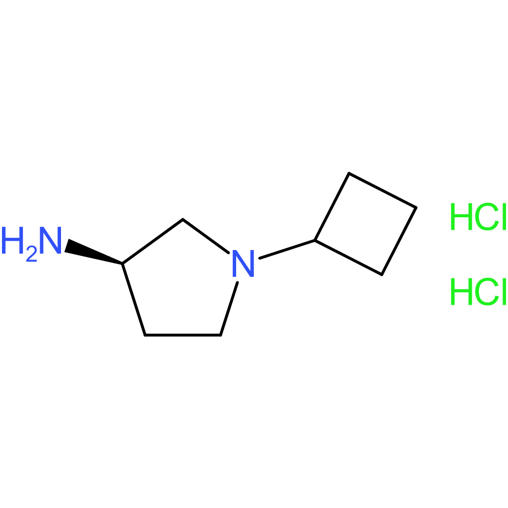 (R)-1-Cyclobutylpyrrolidin-3-amine dihydrochloride