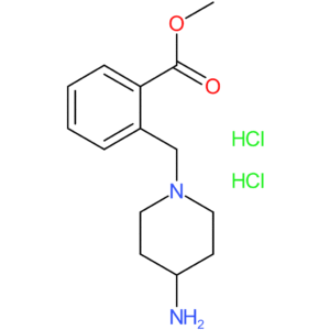 Methyl 2-[(4-aminopiperidin-1-yl)methyl]benzoate dihydrochloride