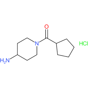 (4-Aminopiperidin-1-yl)(cyclopentyl)methanone hydrochloride