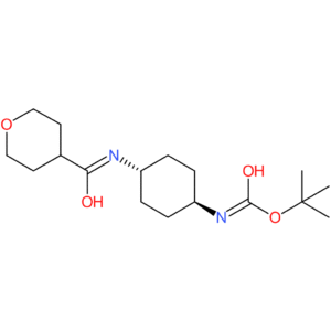 tert-Butyl (1R*,4R*)-4-(tetrahydro-2H-pyran-4-carbonylamino)cyclohexylcarbamate