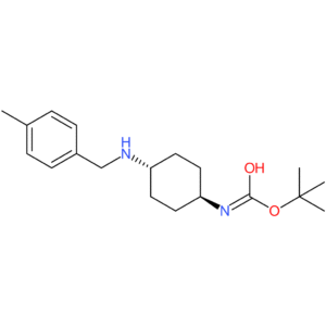 tert-Butyl (1R*,4R*)-4-(4-methylbenzylamino)cyclohexylcarbamate