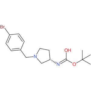 (S)-tert-Butyl 1-(4-bromobenzyl)pyrrolidin-3-ylcarbamate