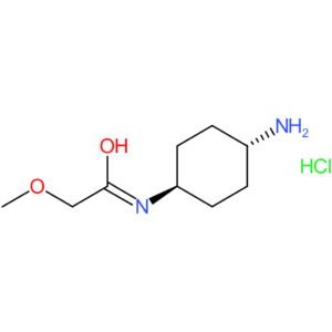 N-[(1R*,4R*)-4-Aminocyclohexyl]-2-methoxyacetamide hydrochloride