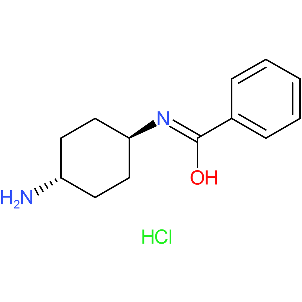 N-[(1R*,4R*)-4-Aminocyclohexyl]benzamide hydrochloride