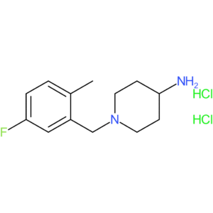 1-(5-Fluoro-2-methylbenzyl)piperidin-4-amine dihydrochloride
