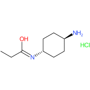 N-[(1R*,4R*)-4-Aminocyclohexyl]propionamide hydrochloride