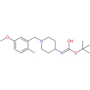 tert-Butyl 1-(2-fluoro-5-methoxybenzyl)piperidin-4-ylcarbamate