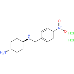 (1R*,4R*)-N1-(4-Nitrobenzyl)cyclohexane-1,4-diamine dihydrochloride