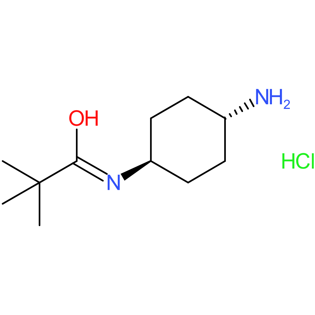 N-[(1R*,4R*)-4-Aminocyclohexyl]pivalamide hydrochloride