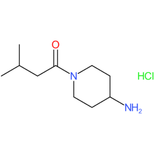 1-(4-Aminopiperidin-1-yl)-3-methylbutan-1-one hydrochloride