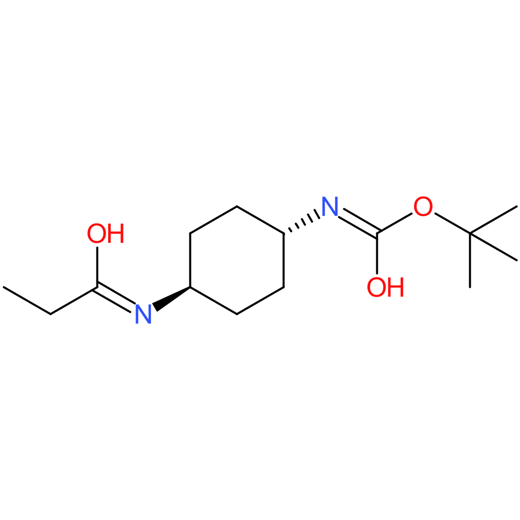 tert-Butyl (1R*,4R*)-4-propionamidocyclohexylcarbamate