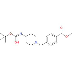 Methyl 4-[<4-(tert-butoxycarbonylamino)piperidin-1-yl>methyl]benzoate