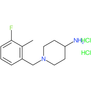 1-(3-Fluoro-2-methylbenzyl)piperidin-4-amine dihydrochloride